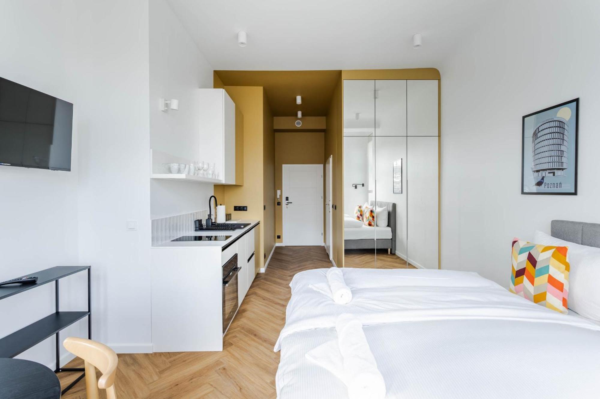 Przytulne I Komfortowe Studia Very Berry W Poznaniu By Noclegi Renters Eksteriør bilde